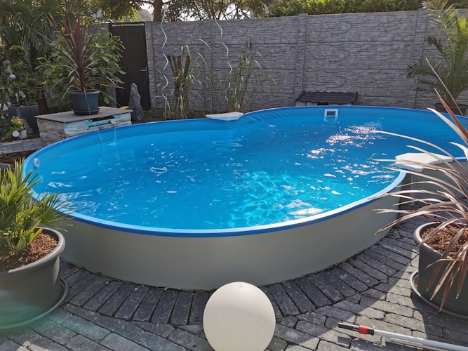 Summer Fun Achtform Aufstellbeckenset Classic 525x320x120cm