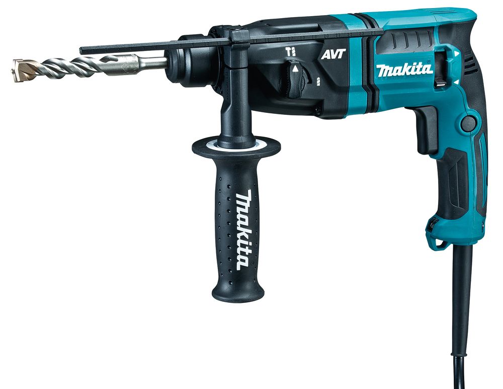 Makita HR1841F/2 AVT Bohrhammer 240V – 18mm In Beton, Mit Tragetasche Und Antivibrationssystem