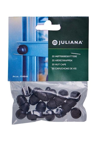 Juliana Abdeckkappen für Sechskant-Muttern 20 Stück