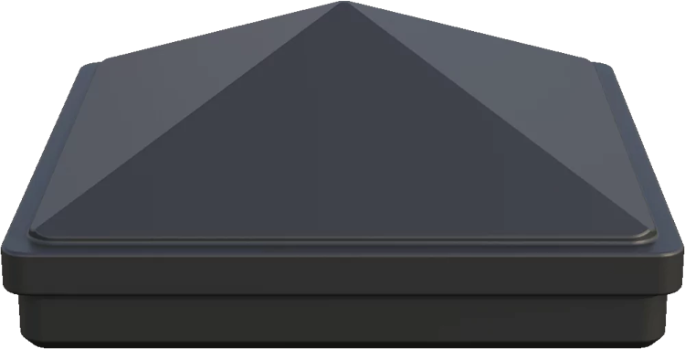 GroJa Stecksystem Premium Pfostenkappe 9x9 für Alu-Pfosten