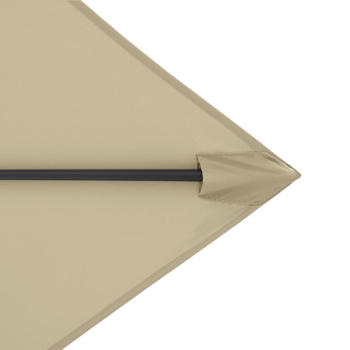 doppler Mittelmastschirm LIFE 250 x 200 Lift, Aluminium Anthrazit / 100 % Polyester 180 g/m²