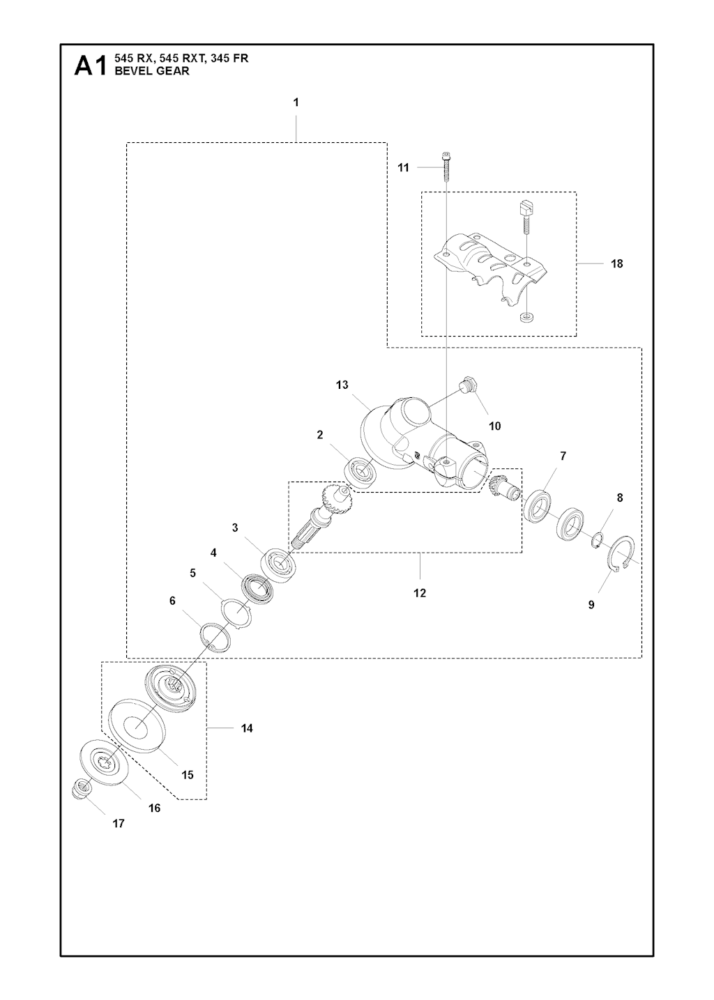 Explosionszeichnung Ersatzteile