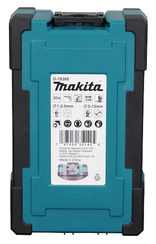 Makita HSS-GS Metallbohrer-Set 25-tlg.D-78368