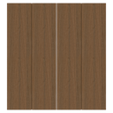 Vorschaubild NewTechWood Deluxe Vintage WPC-Terrassendiele Hohlkammer Teak  23 x 138 mm