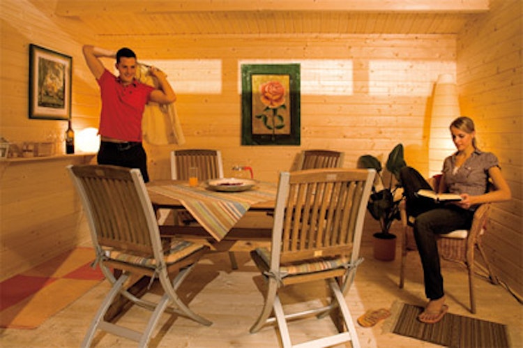 Weka 28 mm Gartenhaus 158