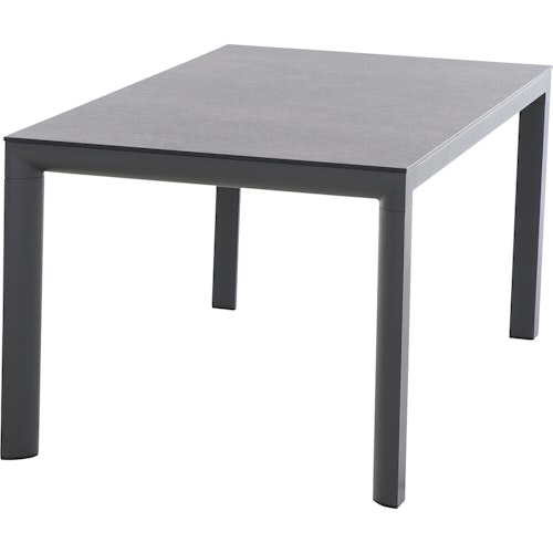 Siena Garden Dining Tisch SILVA, Aluminium Anthrazit / HPL Titan - Abverkauf