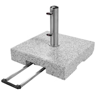 doppler Granitsockel ACTIVE Trolley 70 kg, Hellgrau