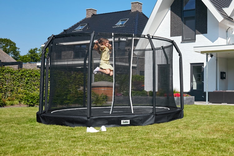 Salta Trampolin Premium Ground mit Sicherheitsnetz