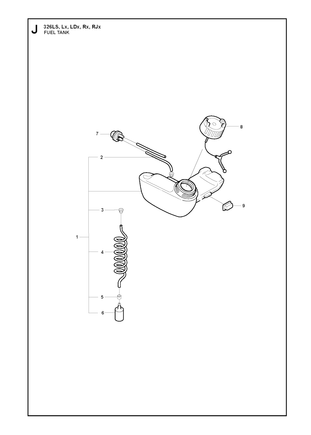 Explosionszeichnung Ersatzteile