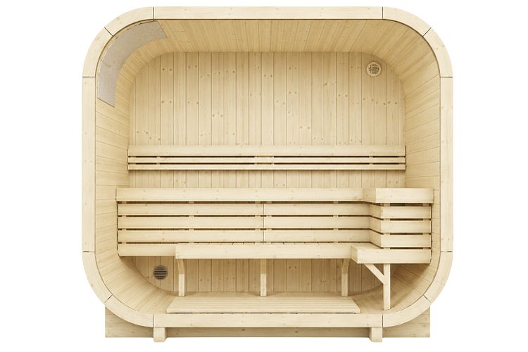 Wolff Finnhaus Sauna Asta 2715 - 42 mm