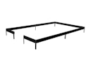 Vorschaubild Halls Stahlfundament für Gewächshaus Popular- 3,8 m² / 5,0 m² / 6,2 m²