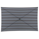 Vorschaubild doppler Mittelmastschirm myZONE 190 x 125 Manual, Stahl Anthrazit / 100 % Polyester 180 g/m² 