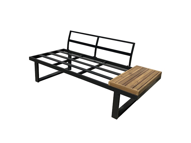 Garden Pleasure Lounge-Set SAN MATEO, Eukalyptus / Polyrattan / Kissen 100 % Polyester Beige