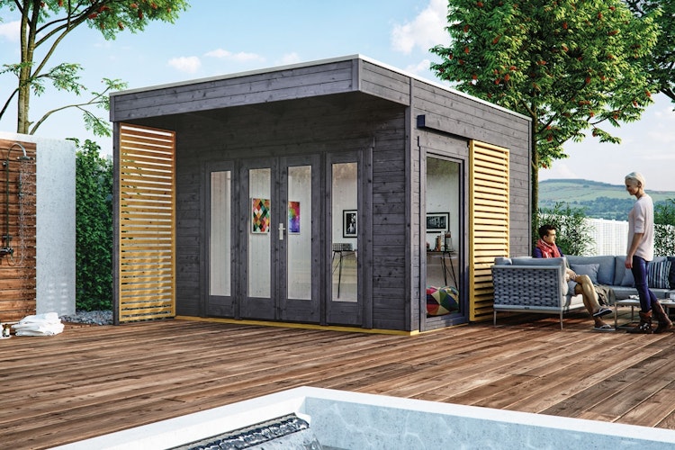 Skan Holz Gartenhaus Tokio 2 - 19 mm