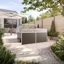 Vorschaubild KGT Aluminium Hochbeet 210 - Profile pressblank - B2,05 x T0,91 x H0,77 m - 1185 l 