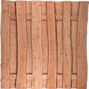 Vorschaubild T&J JÜTLAND Sichtschutzzaun Lärche 180 x 180 cm