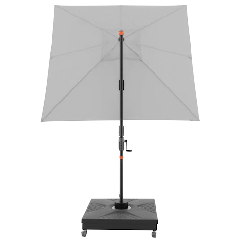 doppler Pendelschirm myZONE 210 x 210, Aluminium Anthrazit / 100 % Polyester 180 g/m²