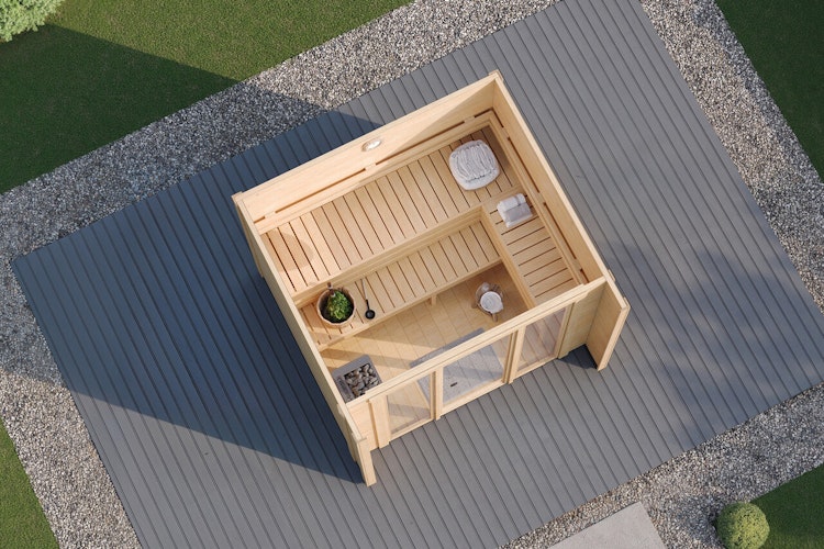 Wolff Finnhaus Saunahaus Vivica 2319 - 44 mm