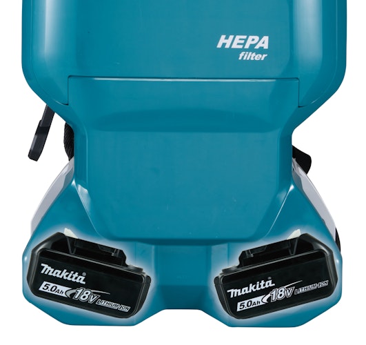 Makita Akku-Rucksackstaubsauger DVC665ZU