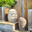 Vorschaubild BambusBASIS Steinlampe - handgefertigt