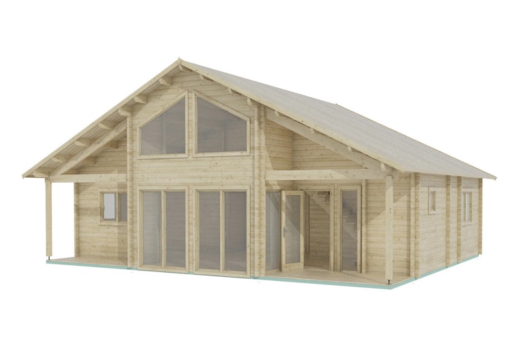 Wolff Finnhaus Ferienhaus Arvika 80 - 68 mm