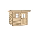 Vorschaubild Weka 28 mm Gartenhaus 170 mit Vordach (50 cm)