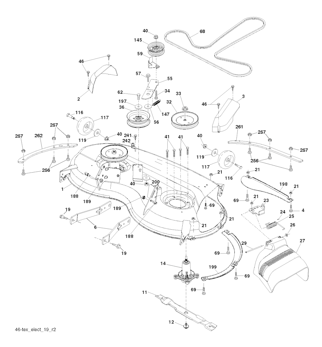 Explosionszeichnung Ersatzteile