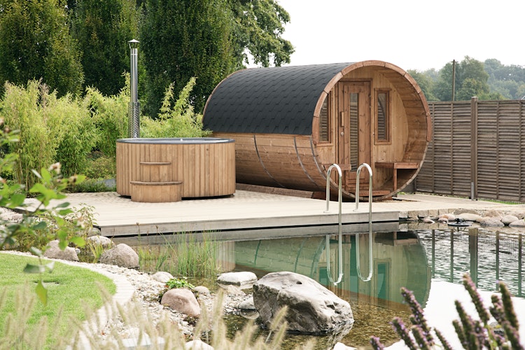 Wolff Finnhaus Saunafass 400 de luxe