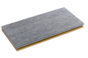 Vorschaubild Fiberdeck Vintage WPC-Terrassendiele Bi-Color Lunar Grey/Cedar massiv 23 x 210 mm