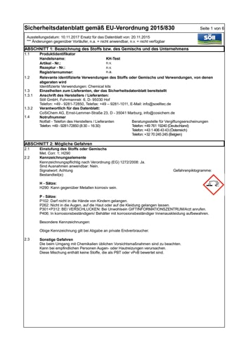 Söll KH-Test  20 ml
