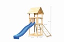 Vorschaubild Akubi Kinderspielturm Lotti inkl. Netzrampe und Rutsche