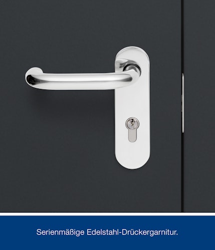 Hörmann Metall-Gerätehaus Juno JFD mit Flachdach