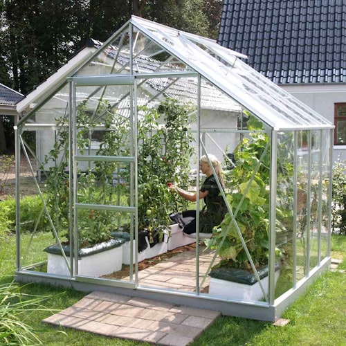 Vitavia Gewächshaus Merkur 6700 inkl. 2 Dachfenstern - 6,7 m²