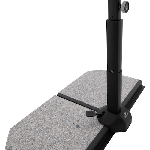 doppler Pendelschirm ACTIVE 240 x 135 Green Edition, Aluminium Anthrazit / 100 % Polyester 180 g/m²