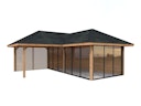 Vorschaubild Palmako Pavillon Bianca 24,9 m² Set 214 Slide - 28 mm
