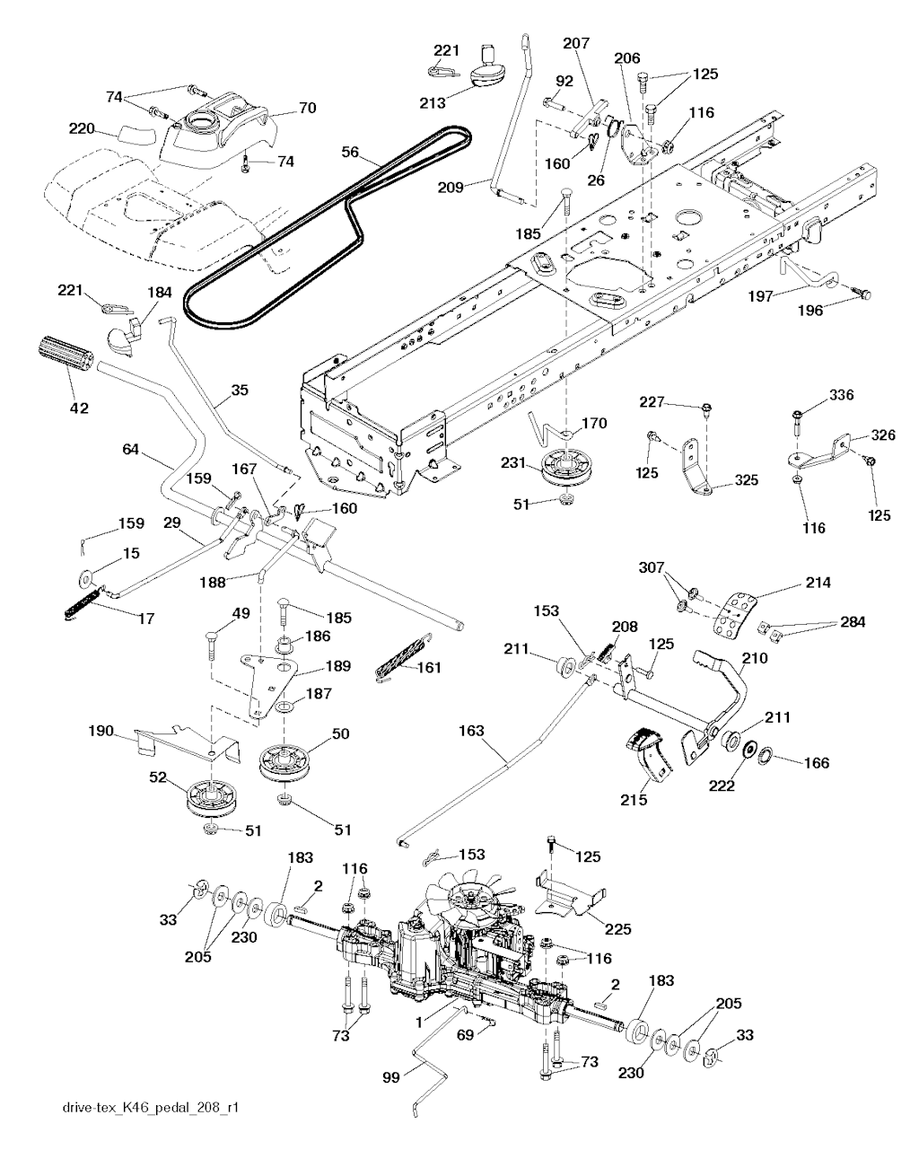 Explosionszeichnung Ersatzteile