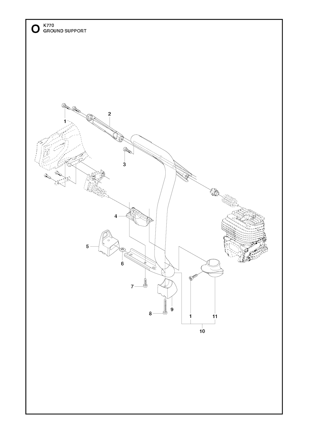 Explosionszeichnung Ersatzteile