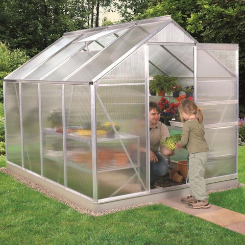 Vitavia Gewächshaus Calypso 5800 inkl. 2 Dachfenstern - 5,8 m²