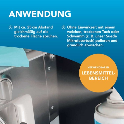 McBrikett FUSL Edelstahl Pflegespray