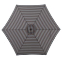 Vorschaubild doppler Mittelmastschirm myZONE 300 Push up, Aluminium Anthrazit / 100 % Polyester 180 g/m²