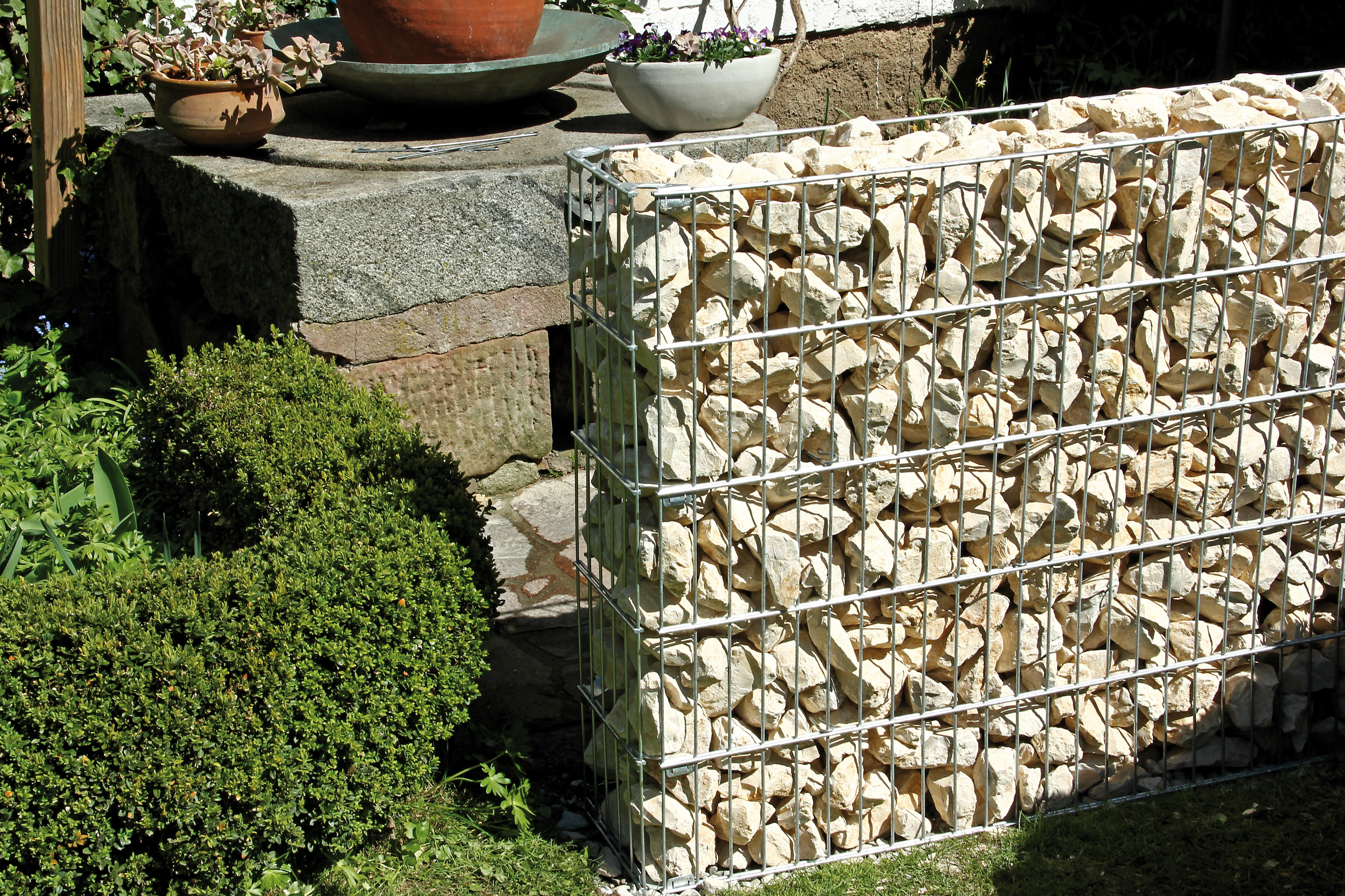 Alberts® Cluster Gabione Anbau-Set 1000 mm