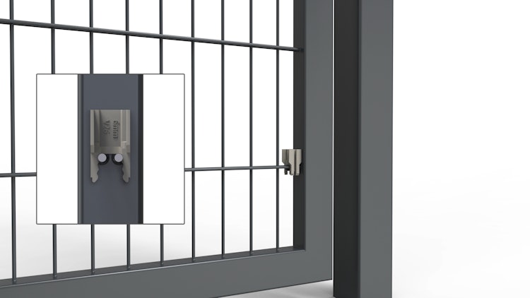 dz MAZUfix Klemmleisten-Set für Einzeltore 6/5/6