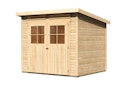 Vorschaubild Karibu Eco Gartenhaus Gerätehaus Grebenau / Glücksburg 2/3/4 - 19 mm
