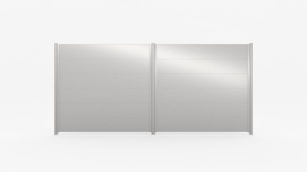 Alberts® Alu Sichtschutz Palitio als Set, Profilhöhe 300 mm, zum Aufschrauben