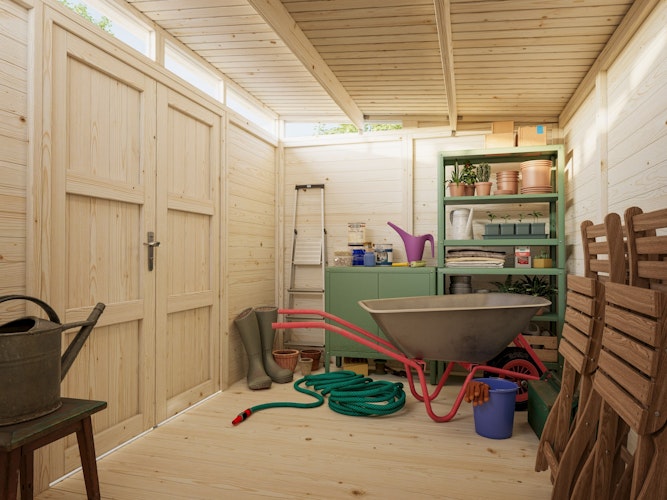 Palmako Gerätehaus Elias 7,3 m² - 16 mm