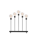 Vorschaubild Konstsmide Weihnachtsbeleuchtung  LED Metallleuchter symetrisch Dimmer 54cm