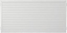 T&J LIGHTLINE Kunststoff Zaunelement 1800 x 900 mm, weißZubehörbild