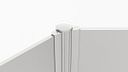Vorschaubild Alberts® Alu Sichtschutz Palitio als Set, Profilhöhe 150 mm, zum Einbetonieren