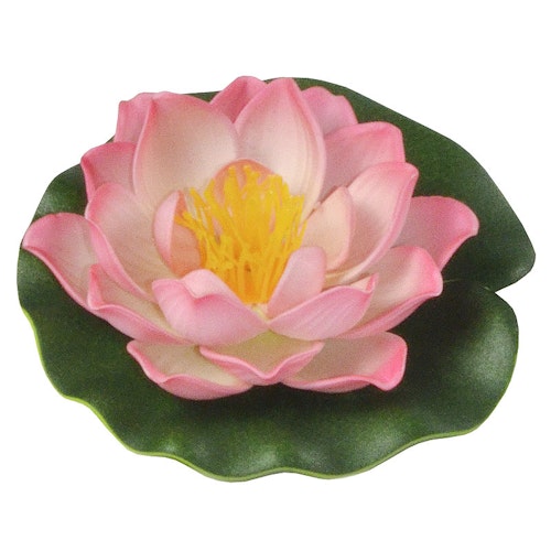 Künstliche Seerosen, 18cm, rosa (001122-00)