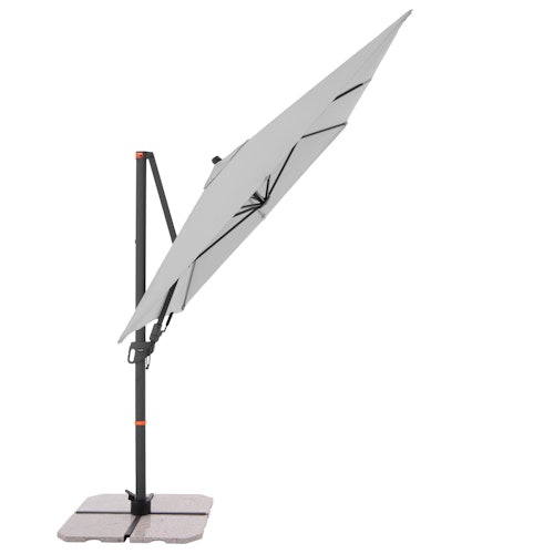 doppler Pendelschirm myZONE 240 x 320, Aluminium Anthrazit / 100 % Polyester 180 g/m²